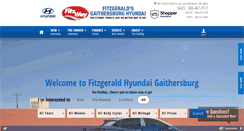 Desktop Screenshot of gaithersburghyundai.com